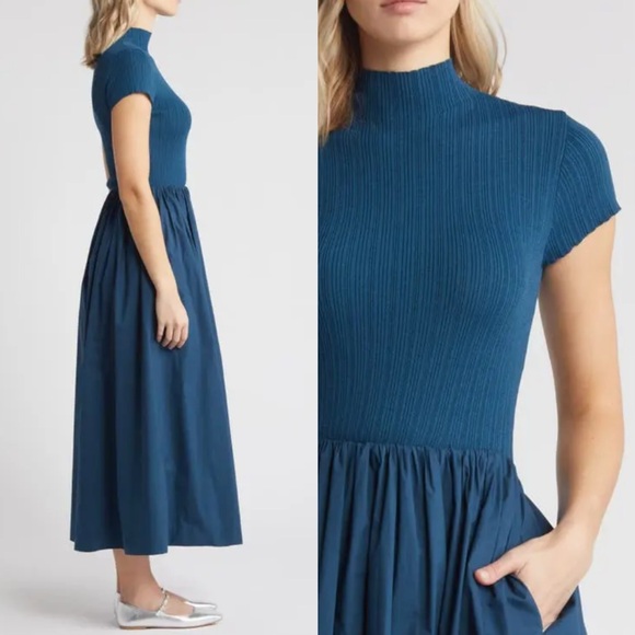 En Saison Lafayette Mixed Media Maxi Dress - Picture 3 of 8